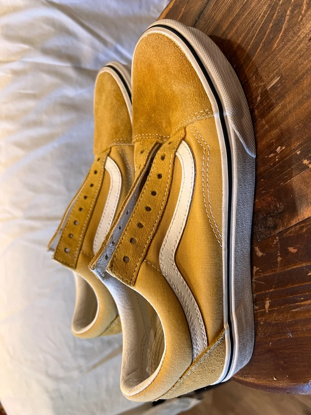 Vans Casual Mustard Low-top Skate Shoes